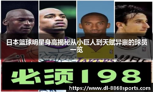 日本篮球明星身高揭秘从小巨人到天赋异禀的球员一览